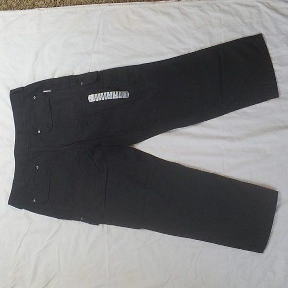 NWT Black Duluth Trading Men's Fire Hose Cargo Work Pants 40 X 30 - Picture 7 of 8